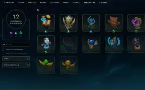 Conta Diamante III - Todos os Champions + 38 Skins