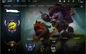 Conta lol D3