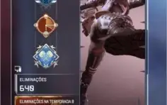 Conta smurf rastro diamante S8