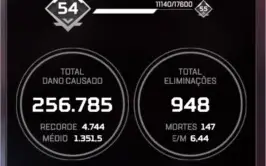 Conta smurf rastro diamante S8