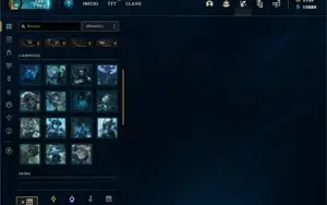 Conta LOL Platina 3 + 2155 RP