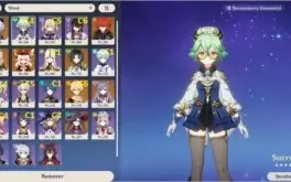 AR54 DILLUC, XIAO, klee, keqing, qiqi, albedo, mona e mais.