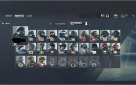 Vendo conta de R6 PC lvl 145,  dima uma seasson