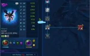 Conta GameKing servidor Omegamon Beelzebumon X