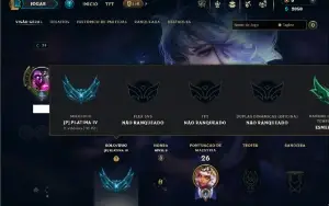 Platina 4 com 30 Champs e 6 Skisn (ex esmeralda)