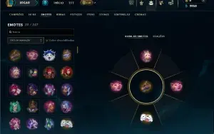 Platina 4 com 30 Champs e 6 Skisn (ex esmeralda)