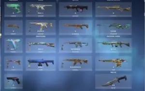 Conta Valorant Platina/gold com varias skins