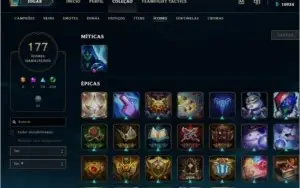 Conta LOL Diamante 4 - 230 skins - Todos os champs