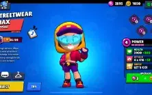 Conta de Braw Stars com 15,500 troféus e 53 brawlers