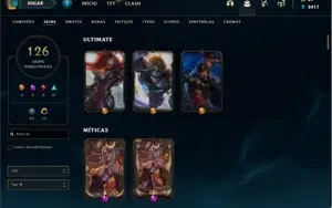Conta League Of Legends