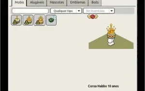 Conta HABBO de 12 anos
