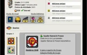 Conta HABBO de 12 anos