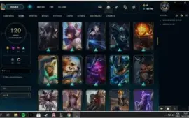 conta league of legends