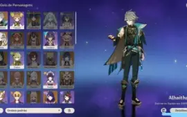 Nahida + Raiden + Diluc Com tumulo+ Alhaitham