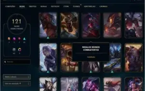 Conta Lv 304, 121 Skin Habilitadas Único Dono