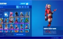 Conta com John Wick, Picareta Minty e outras Skins Raras