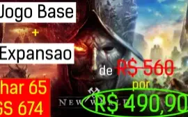 Conta New World LV 65  + Expansao (GS 674)