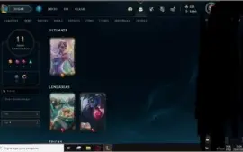Conta LoL Platina 4 MMR bom (Leia Descrição)