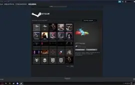 Conta Steam, level 25, sem ban, muitos jogos