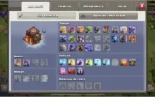 Conta CV10 Clash of Clans mais 480 gemas