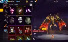 Conta Free Fire Gemada Prime 8