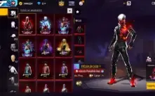 Conta Free Fire Gemada Prime 8