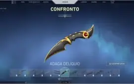 CONTA COM ADAGA DELIQUIO