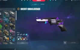 conta valorant. skins vandal, phanton, ghost, sherif ect