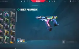 conta valorant. skins vandal, phanton, ghost, sherif ect