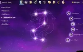 AR 51 Razor C6, Tumulo, Venti, Qiqi, Mona, Jean, Zhong Li e+