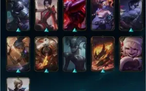 conta lol unraked lvl44 25 skins