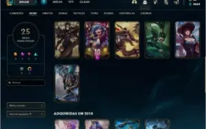 Conta LOL LvL 136 Sem Elo várias skins 81 champs