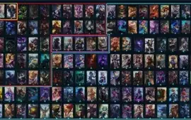 Conta LOL com 180 skins + brinde conta valorant com skins.