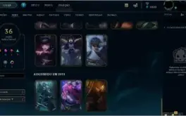 Acc Diamante V Full skin vitoriosa desde a season 2