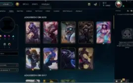 Acc Diamante V Full skin vitoriosa desde a season 2