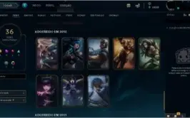 Acc Diamante V Full skin vitoriosa desde a season 2