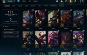 Conta ouro 4 com 54 skins e 84 champs