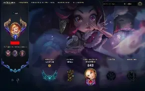 Conta League of Legends / Main LUX, ZOE e AHRI. Level 869