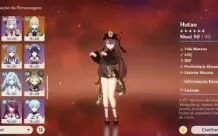 Conta Genshin Hutao C1, Homa, 17 5*, 6 Armas 5* E Mais
