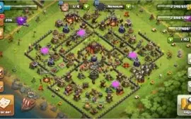 Clash of Clãs: CV 10 Lv 141