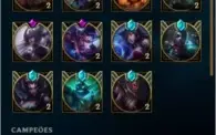 Conta League of Legends Diamante 4 (Mmr alto/ tds champs)