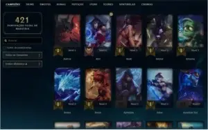 Conta League of Legends Diamante 4 (Mmr alto/ tds champs)