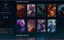 CONTA DE LEAGUE OF LEGENDS OURO iV