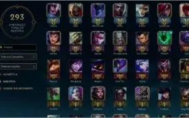 CONTA DE LEAGUE OF LEGENDS OURO iV