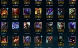 League of legends conta GOLD IV