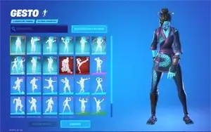 Conta Fortnite rara com wonder, ikonik, glow, mint e danças