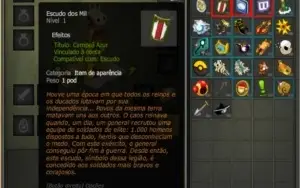 Cra 200 com itens raros (Escudo twitch/facebook etc)
