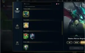 Conta de League of Lengens Diamante IV