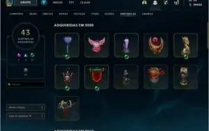 Conta de League of Lengens Diamante IV