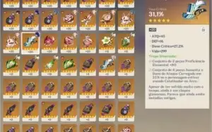CONTA COM BAAL RAIDEN SHOGUN PERFEITASENSACIONAL + arma dela